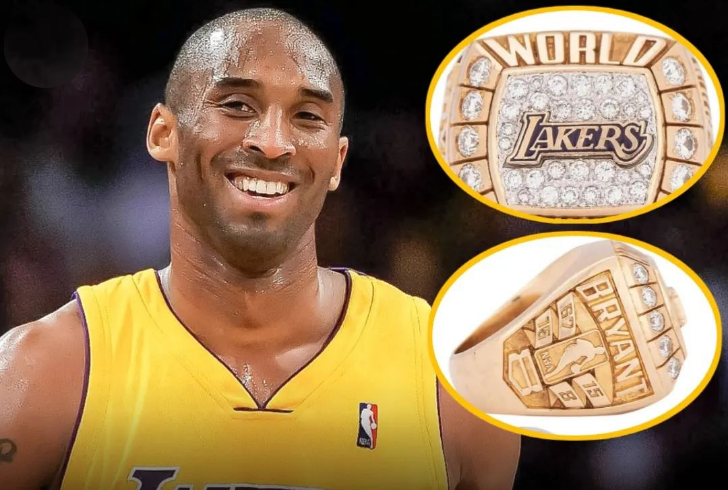 Kobe Bryant's first championship ring, once held by Joe Bryant, now up for bid.